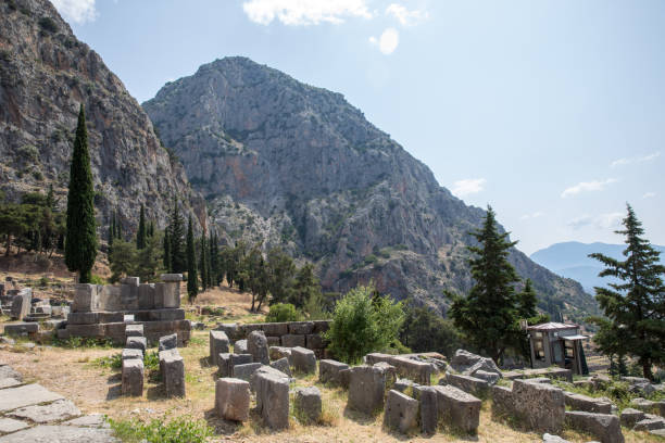 istock Delphi, Greece. Views of the ancient city. 1328132611