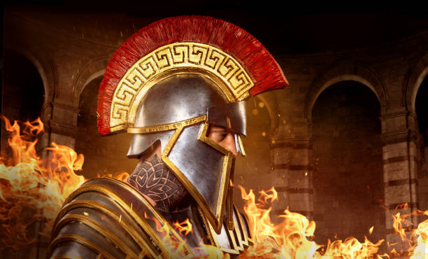 istock A headshot of a Warrior Gladiator 1328135041