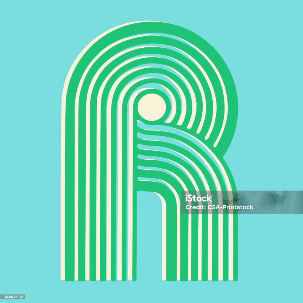 Istock Letter R Letter R Stock Illustration - Download Image Now - Alphabet, Color ...