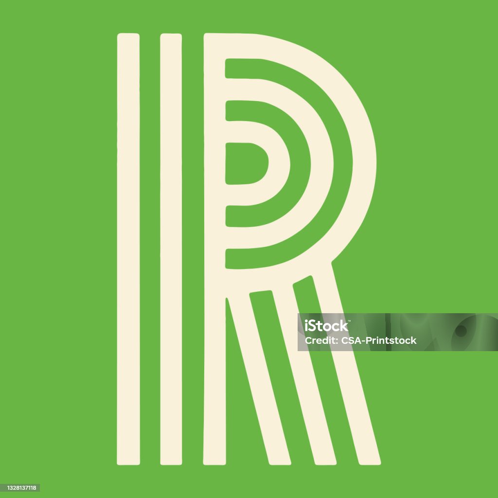 Istock Letter R Letter R Stock Illustration - Download Image Now - Alphabet, Color ...