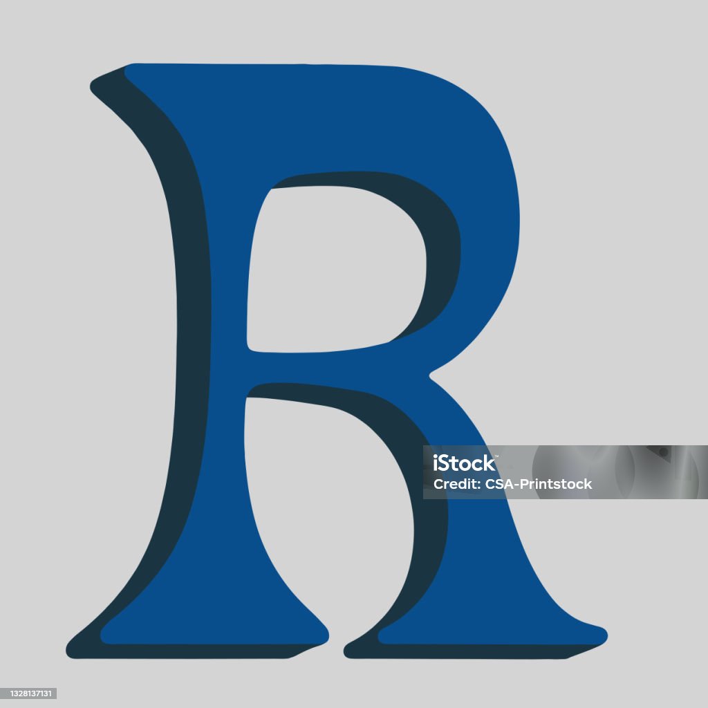 Istock Letter R Letter R Stock Illustration - Download Image Now - Alphabet, Color ...
