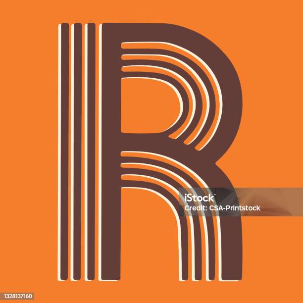 Istock Letter R Letter R Stock Illustration - Download Image Now - Alphabet, Color ...