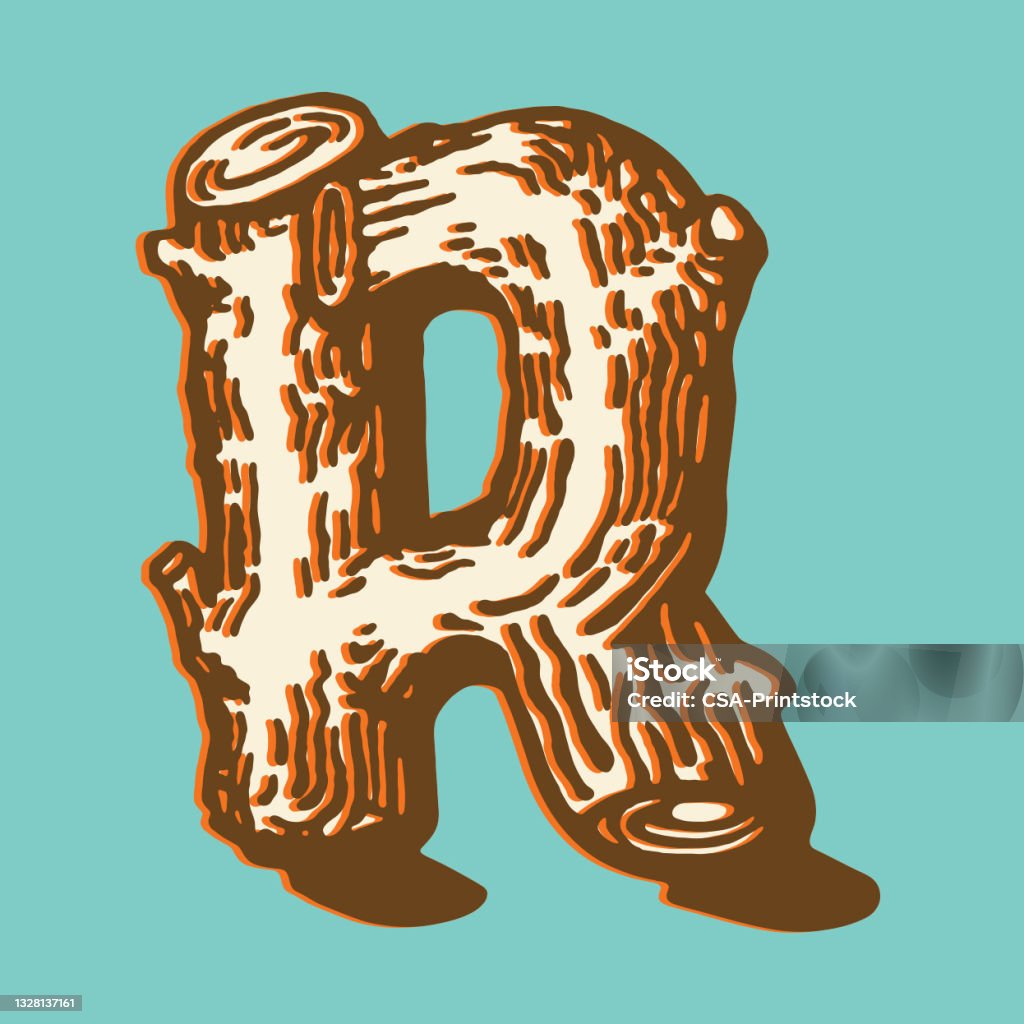 Istock Letter R Letter R Stock Illustration - Download Image Now - Alphabet, Color ...