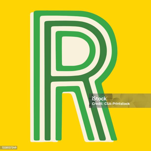 Istock Letter R Letter R Stock Illustration - Download Image Now - Alphabet, Color ...