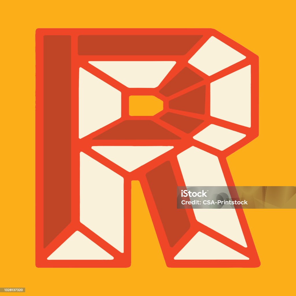 Istock Letter R Letter R Stock Illustration - Download Image Now - Alphabet, Color ...