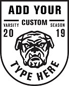 istock Bulldog Varsity Season Design Format 1328138516