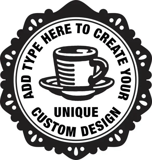Vector illustration of Coffee Cup Design Format