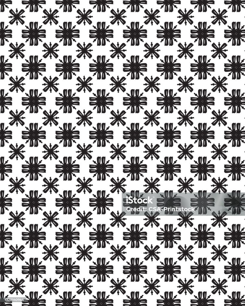 Plus Sign Interlocking Pattern Double Plus Sign Pattern Stock Illustration - Download Image Now ...