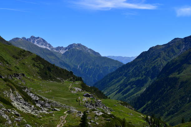 istock Beautiful landscape in Stubai valley 1328141211