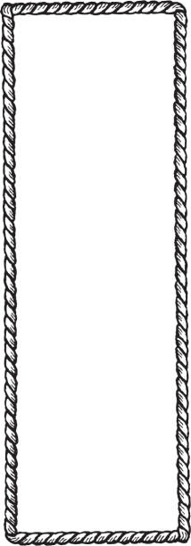 rahmengehäuse - rope stock-grafiken, -clipart, -cartoons und -symbole