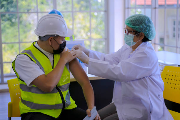 istock Vaccination for prevent covid-19 pandemic. 1328148117