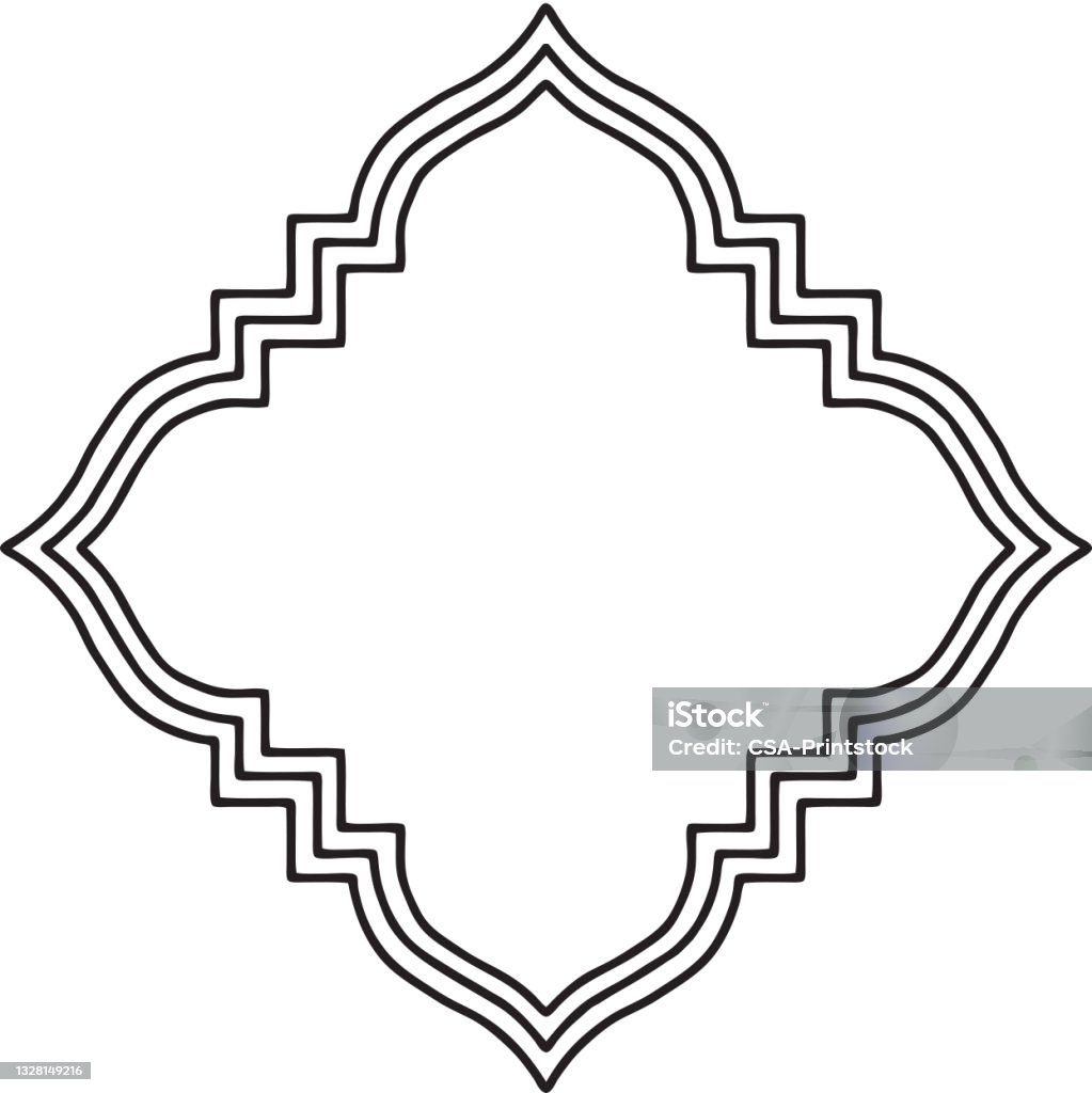 Three Line Element Triplelined Element Stock Illustration - Download Image Now - Black And ...