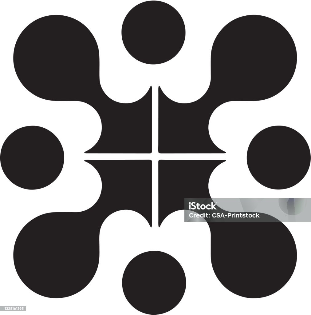 Dingbat Vector Dingbat Stock Illustration - Download Image Now - Black And White, Blob ...