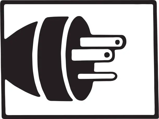 Vector illustration of Electrical Plug