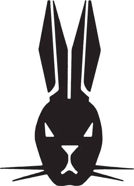 Vector illustration of Rabbit Head