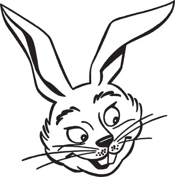 Vector illustration of Illustration of rabbit