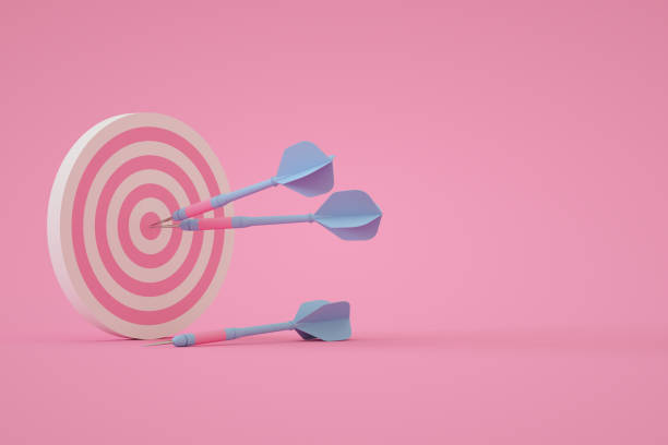 istock Dart in Bull's Eye 1328175258