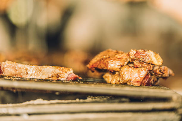 istock Cooking Meat in the Grill 1328176586