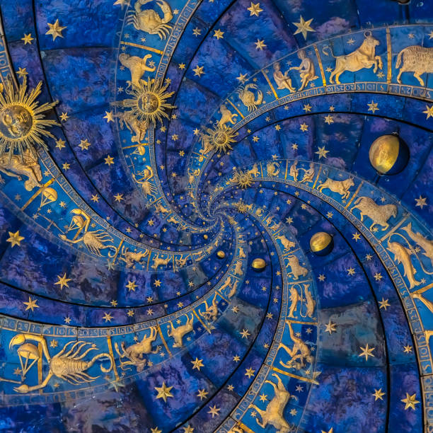 istock Droste effect background. Abstract design for concepts related to astrology and fantasy. 1328177264
