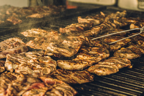 istock Meat Cooking in the Grill 1328178205