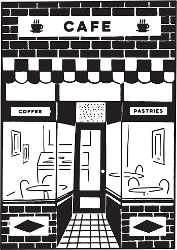 Caf  Storefront