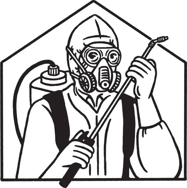 Vector illustration of Exterminator