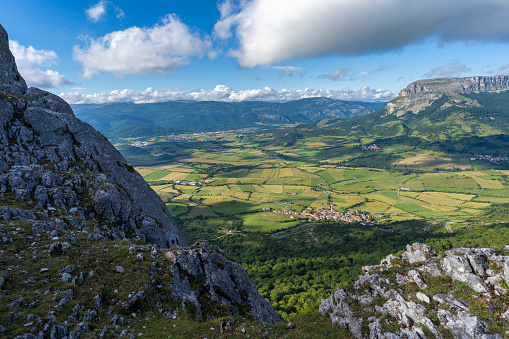 View from the top of Urbasa (Navarra, Spain).