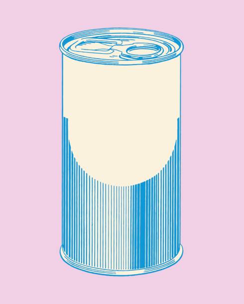 illustrations, cliparts, dessins animés et icônes de canette de boisson - pop art drink can can soda