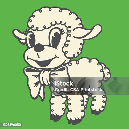 istock Cute Lamb 1328196050