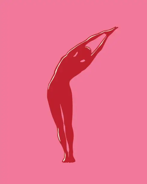 Vector illustration of Yoga Pose