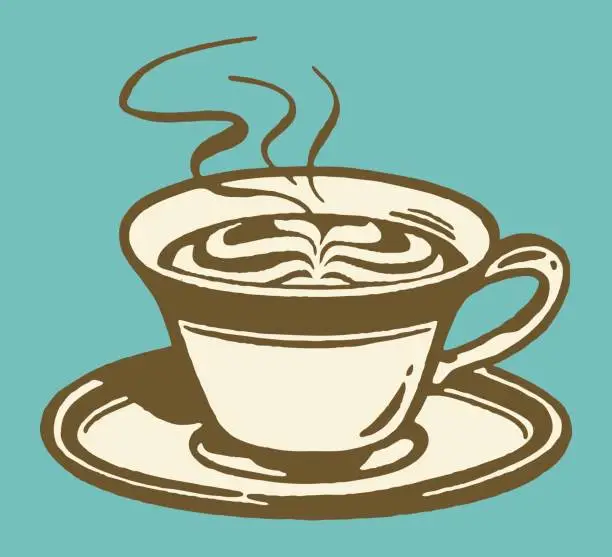 Vector illustration of Cup of Coffee