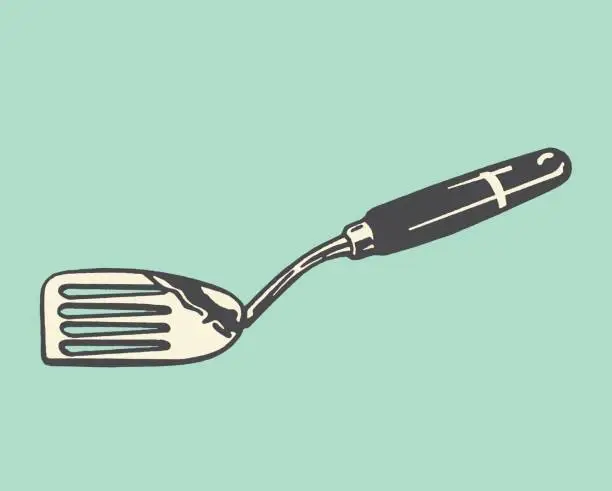 Vector illustration of Spatula