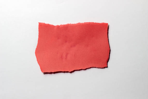 istock A torn piece of red paper 1328201555