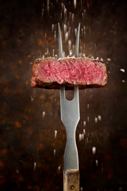 istock Perfect Mediom Rare Top Sirlion Steak 1328205771