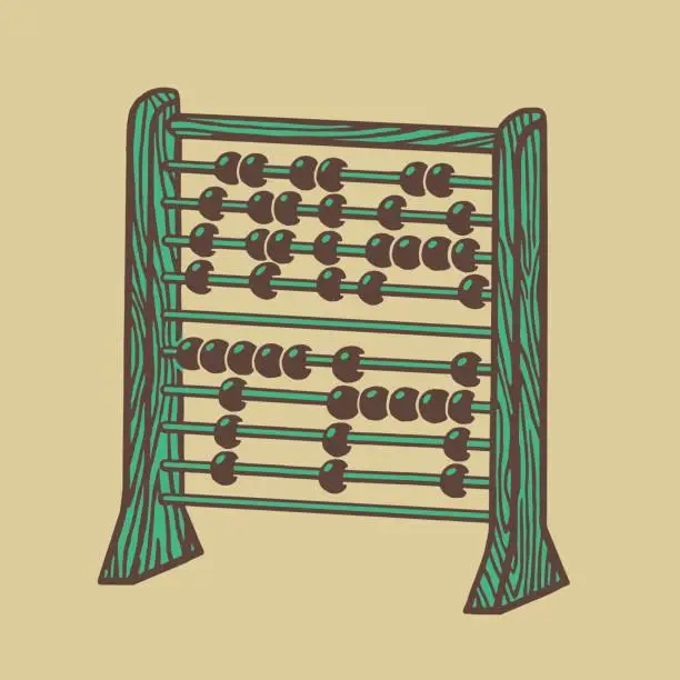 Vector illustration of Abacus