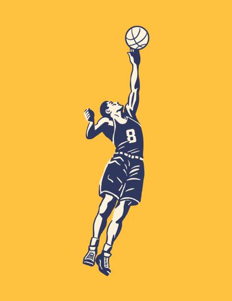 Basketball Player Basketball Player basketball ball illustrations stock illustrations