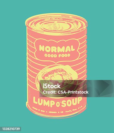 istock Lump O Soup Can 1328210739