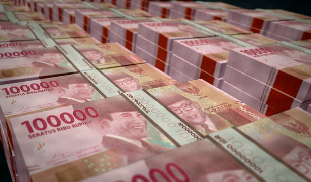 istock Indonesian Rupiah money banknotes pack illustration 1328211608