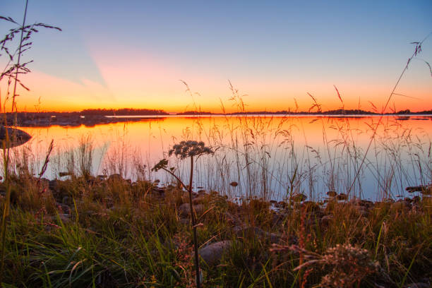 istock Sunset in Sweden archipelago 1328211728