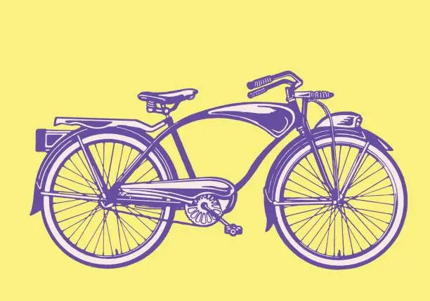 Vector illustration of Bicycle