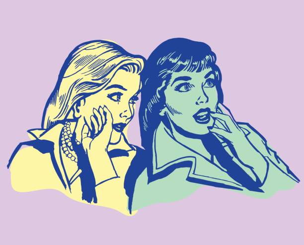 женский чат - teen pop stock illustrations