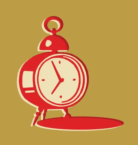 Vector illustration of Alarm Clock