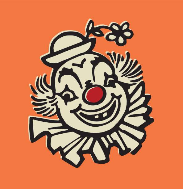 어릿광대 - clown stock illustrations