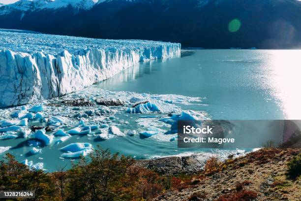Famous Perito Moreno Glacier In The Patagonia Argentina Stock Photo - Download Image Now
