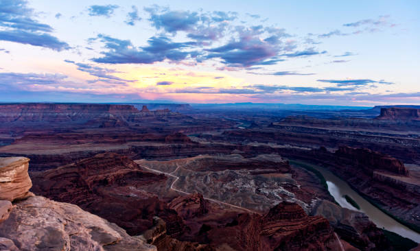 istock Sunset at Dead Horse State Park in Utah 1328218399