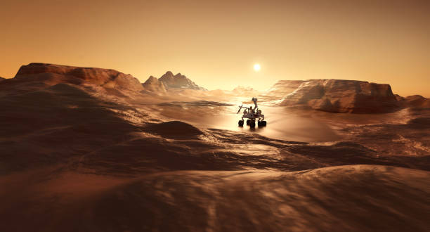 istock Rover On The Surface Of Mars 1328220689