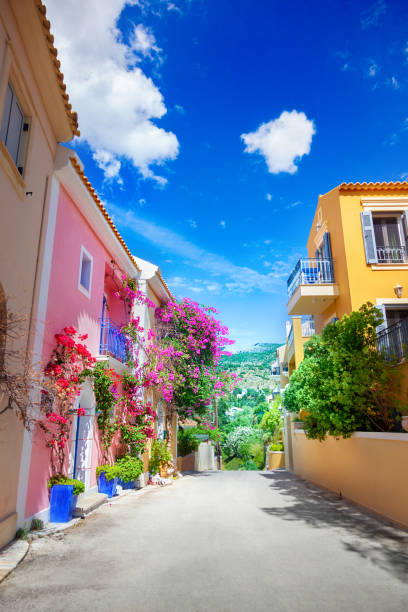 istock Street in Kefalonia 1328220975