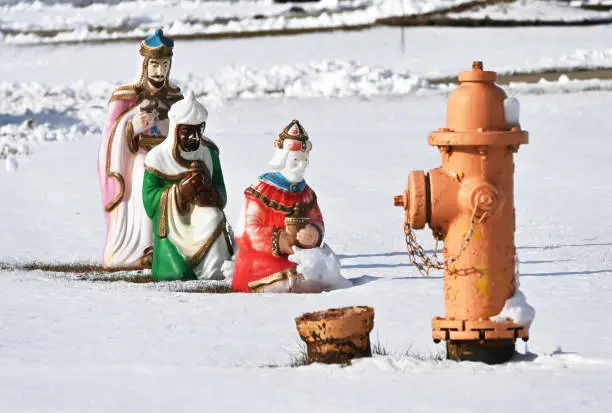 Photo of Wise Men and Hydrant