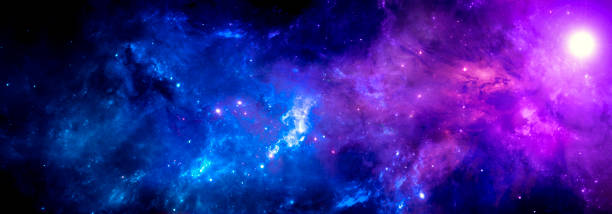 istock An infinite universe with stars and a purple nebula in outer space 1328229411