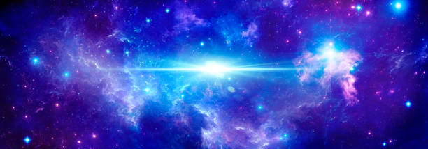 istock Nebula and stars in deep space with stars and supernova glare 1328229419